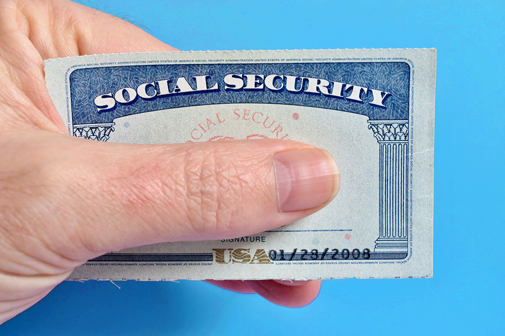 Protecting you social security number. 